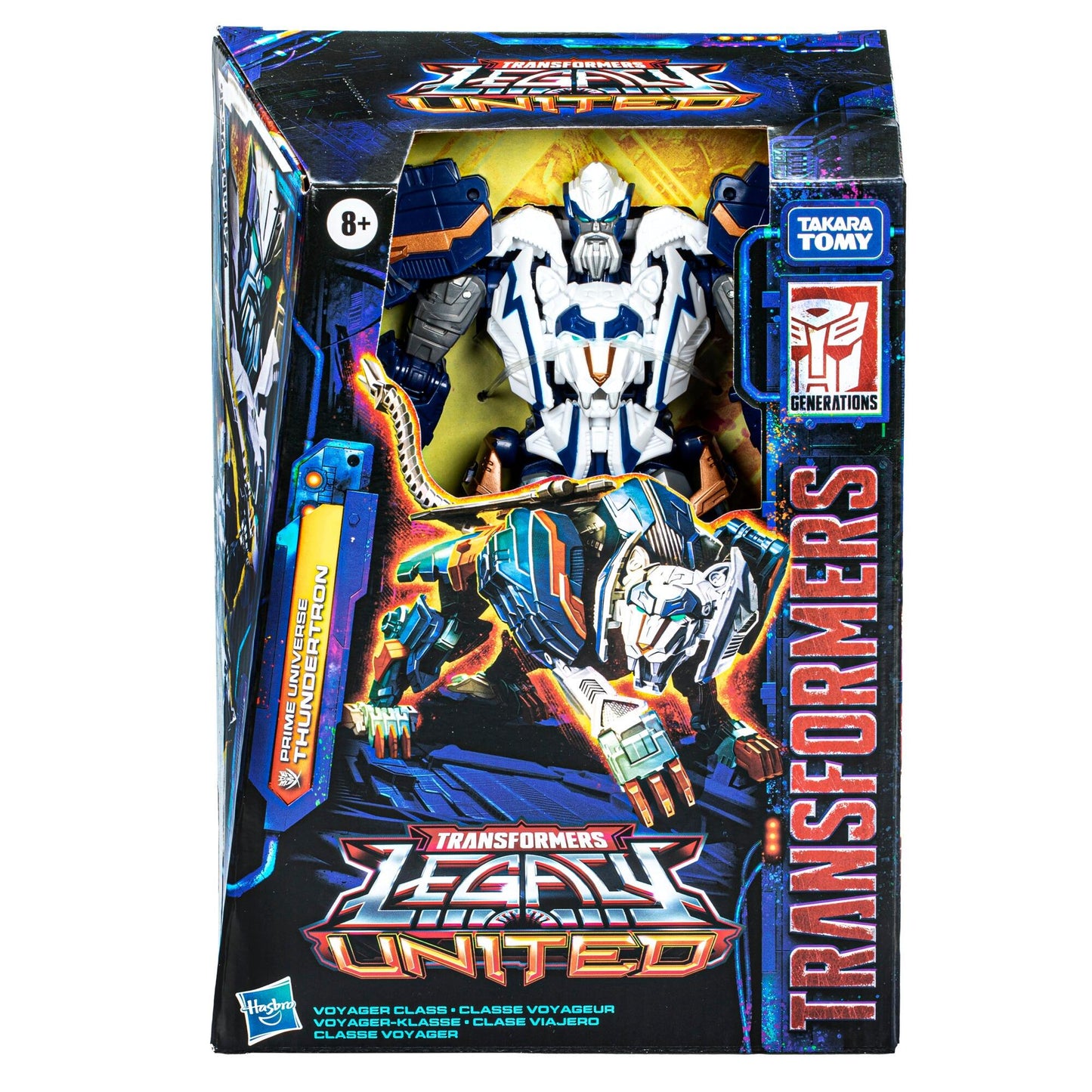 Transformers Generations Legacy Voyager Class Action Figure - Prime Thundertron