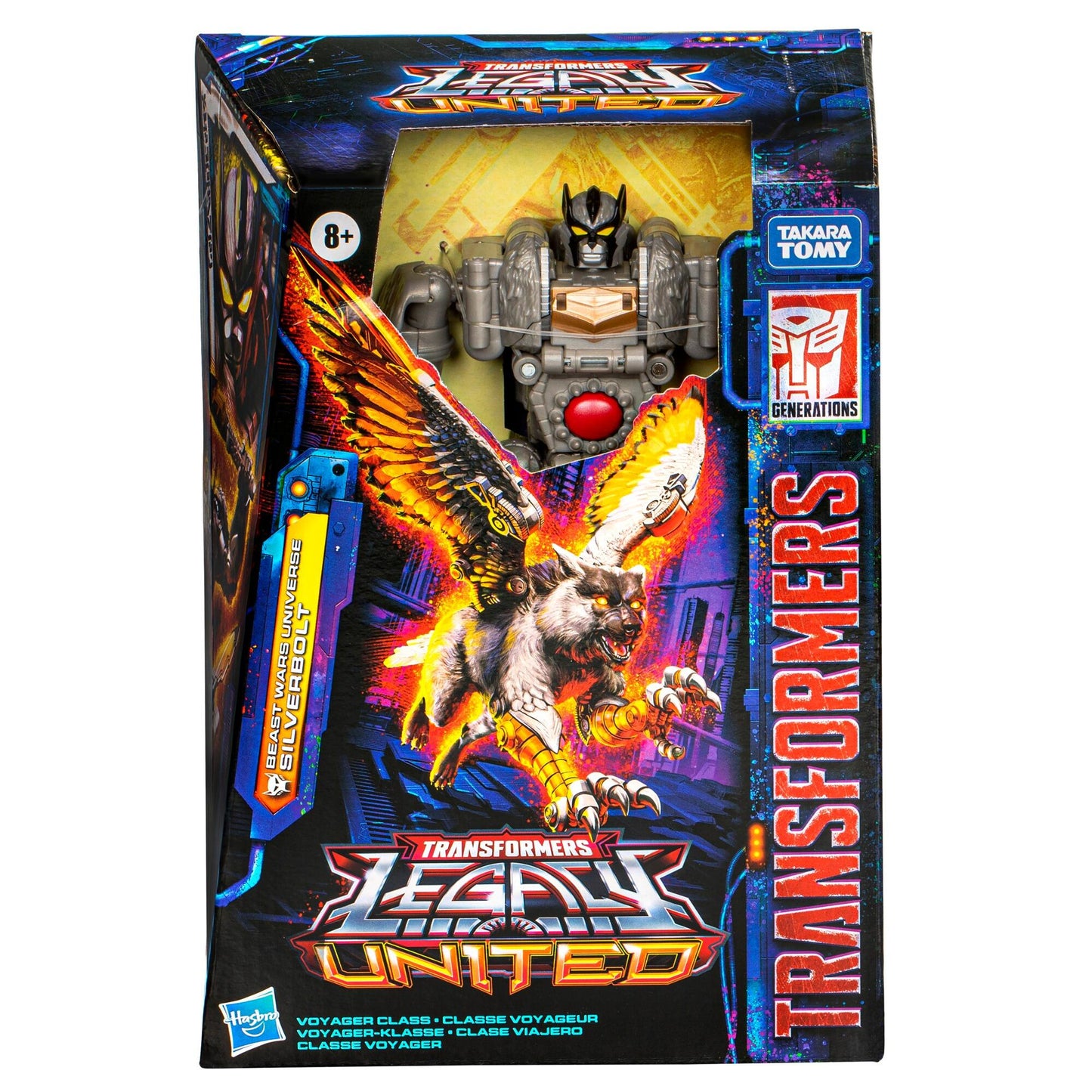 Transformers Generations Legacy United Voyager Class Action Figure - Silverbolt
