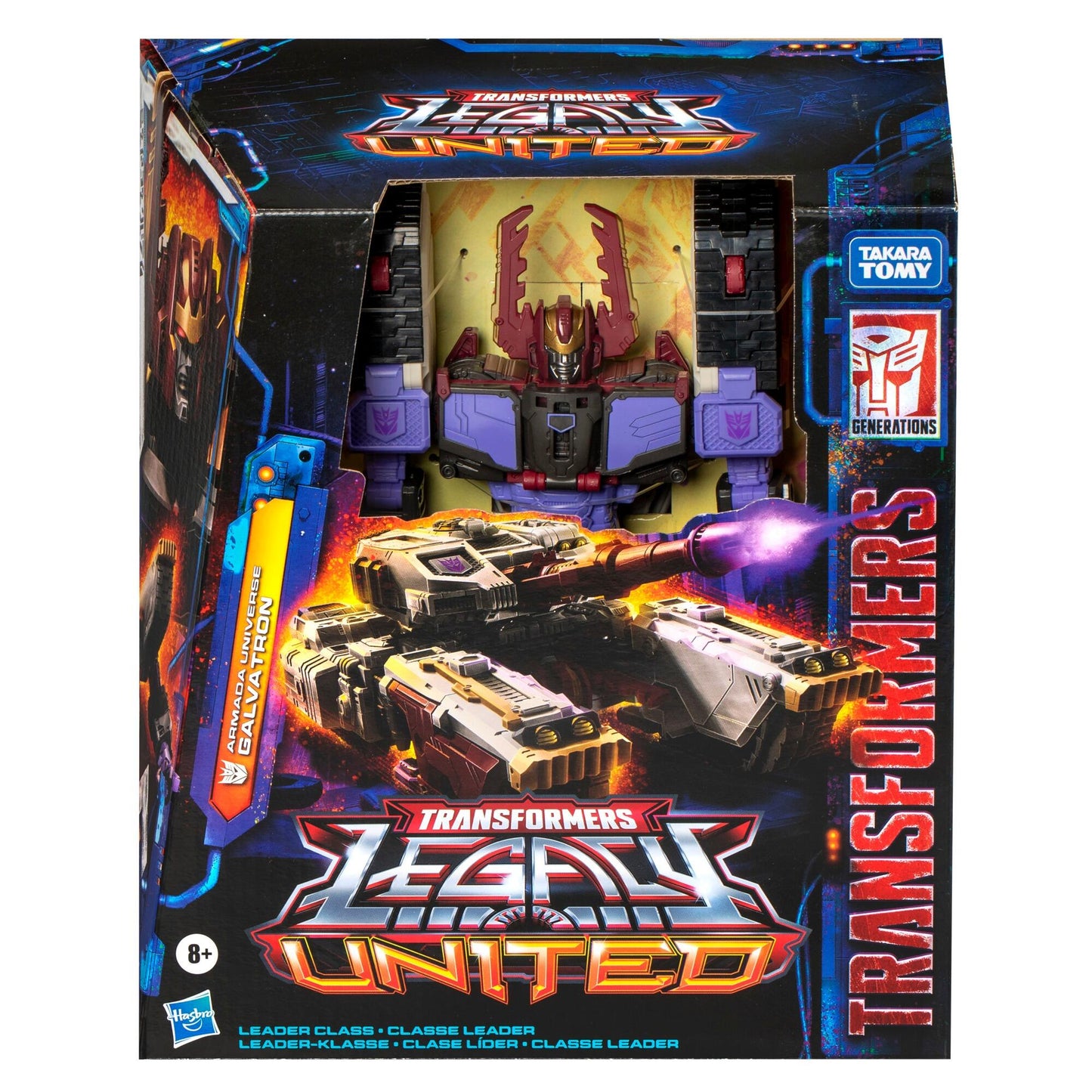 Transformers Legacy United Leader Class Action Figure - Galvatron (Armada Universe)