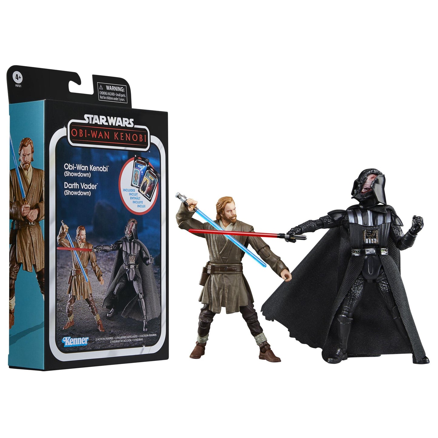 Star Wars The Vintage Collection Exclusive Action Figure 2 Pack Showdown - Obi-Wan Kenobi & Darth Vader