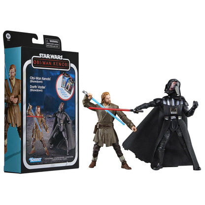 Star Wars The Vintage Collection Exclusive Action Figure 2 Pack Showdown - Obi-Wan Kenobi & Darth Vader