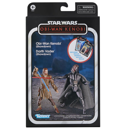 Star Wars The Vintage Collection Exclusive Action Figure 2 Pack Showdown - Obi-Wan Kenobi & Darth Vader
