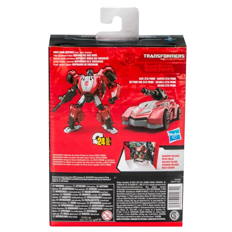 Transformers Studio Series Deluxe Class Action Figure - Sideswipe