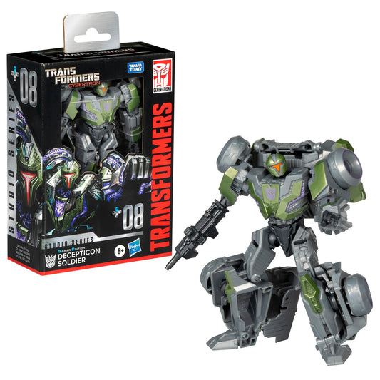 Transformers WFC Studio Series Gamer Edition Deluxe Class Action Figure - Decepticon Soldier