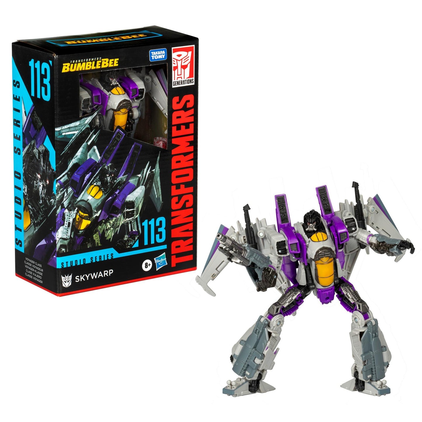Transformers Studio Series 113 Voyager Class Action Figure - Skywarp