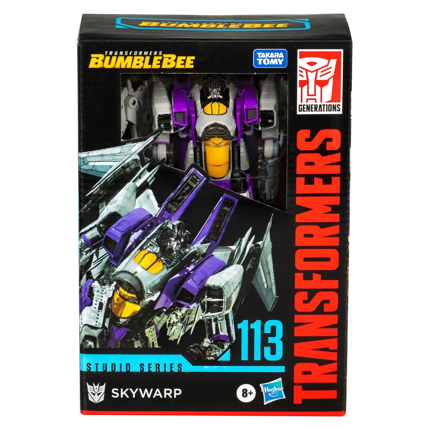 Transformers Studio Series 113 Voyager Class Action Figure - Skywarp