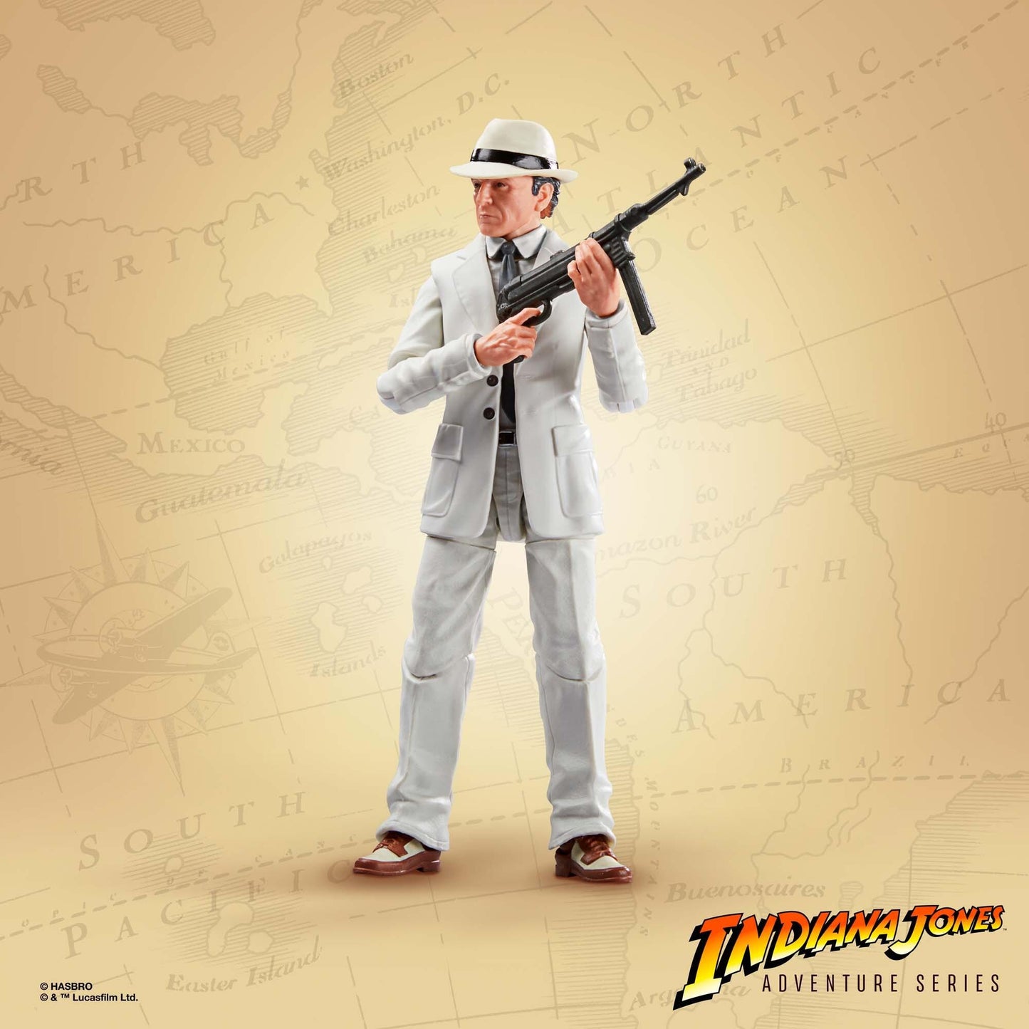 Indiana Jones 6 Inch Exclusive Action Figure 2-Pack - Marcus Brody & Rene Belloq (Ark Showdown)