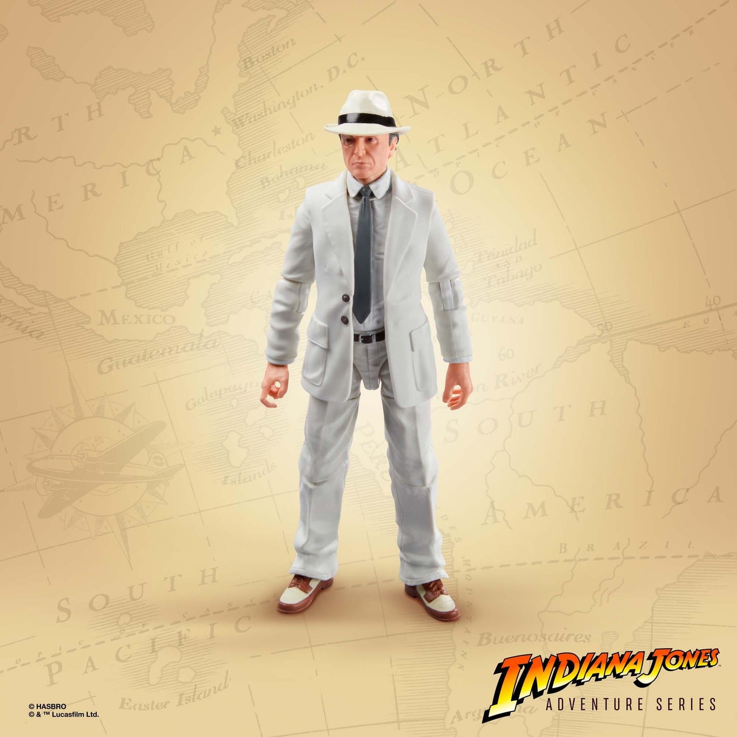Indiana Jones 6 Inch Exclusive Action Figure 2-Pack - Marcus Brody & Rene Belloq (Ark Showdown)