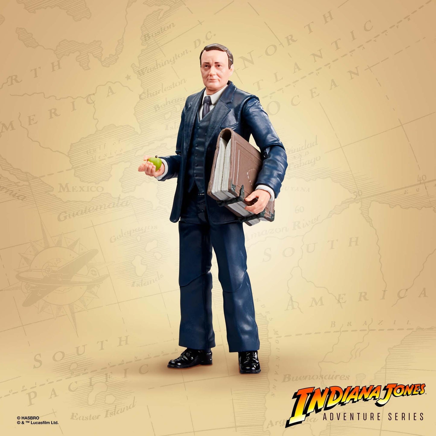 Indiana Jones 6 Inch Exclusive Action Figure 2-Pack - Marcus Brody & Rene Belloq (Ark Showdown)