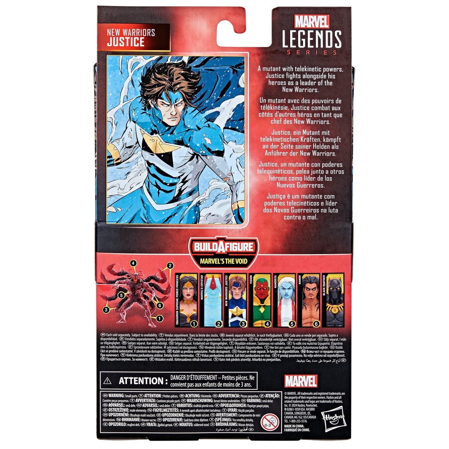 Marvel Legends 6 Inch Classic Action Figure Wave 2 - New Warriors Justice