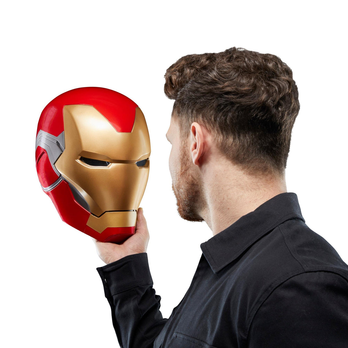 Marvel Legends Avengers Endgame Premium Electronic Helmet - Iron Man Mark LXXXV