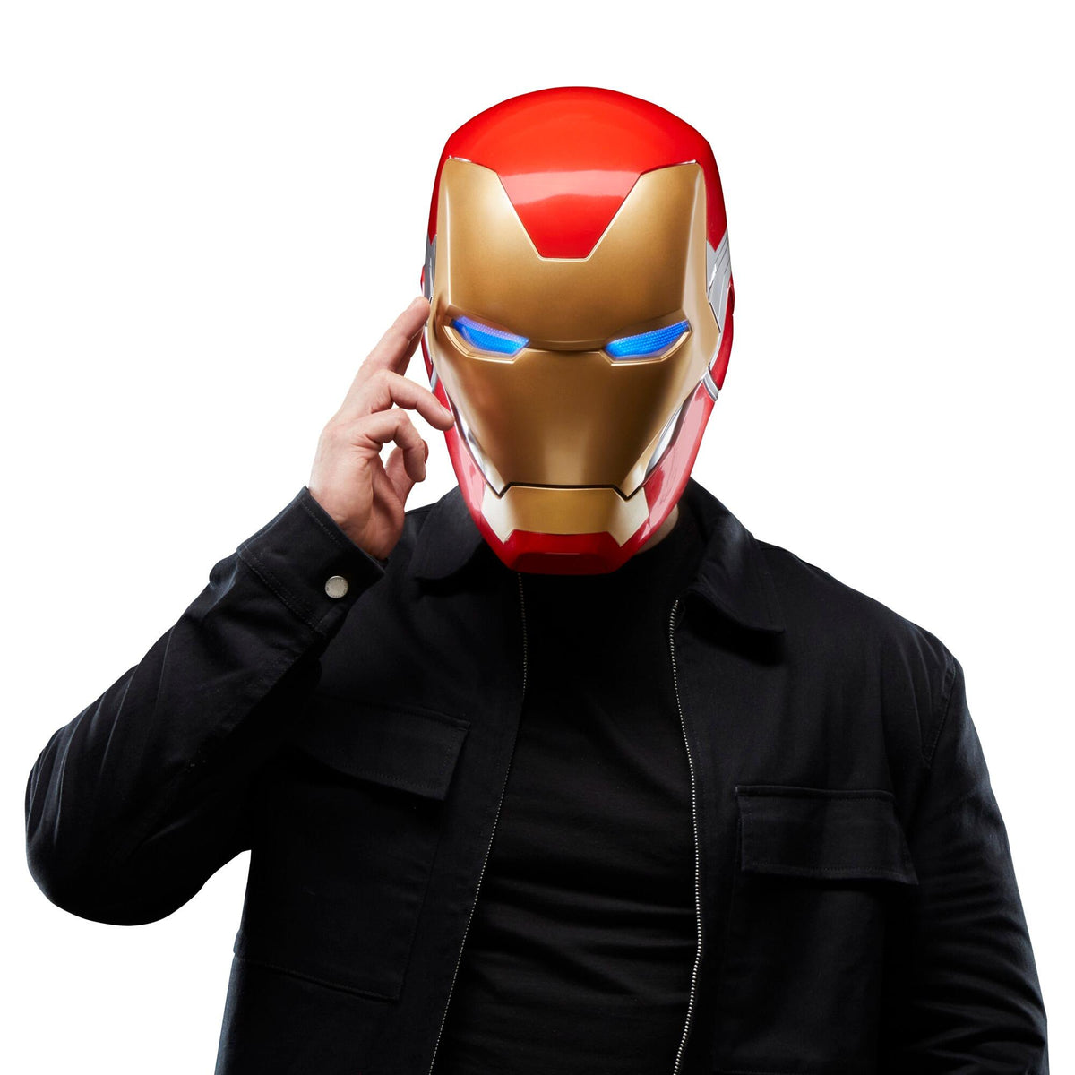 Marvel Legends Avengers Endgame Premium Electronic Helmet - Iron Man Mark LXXXV