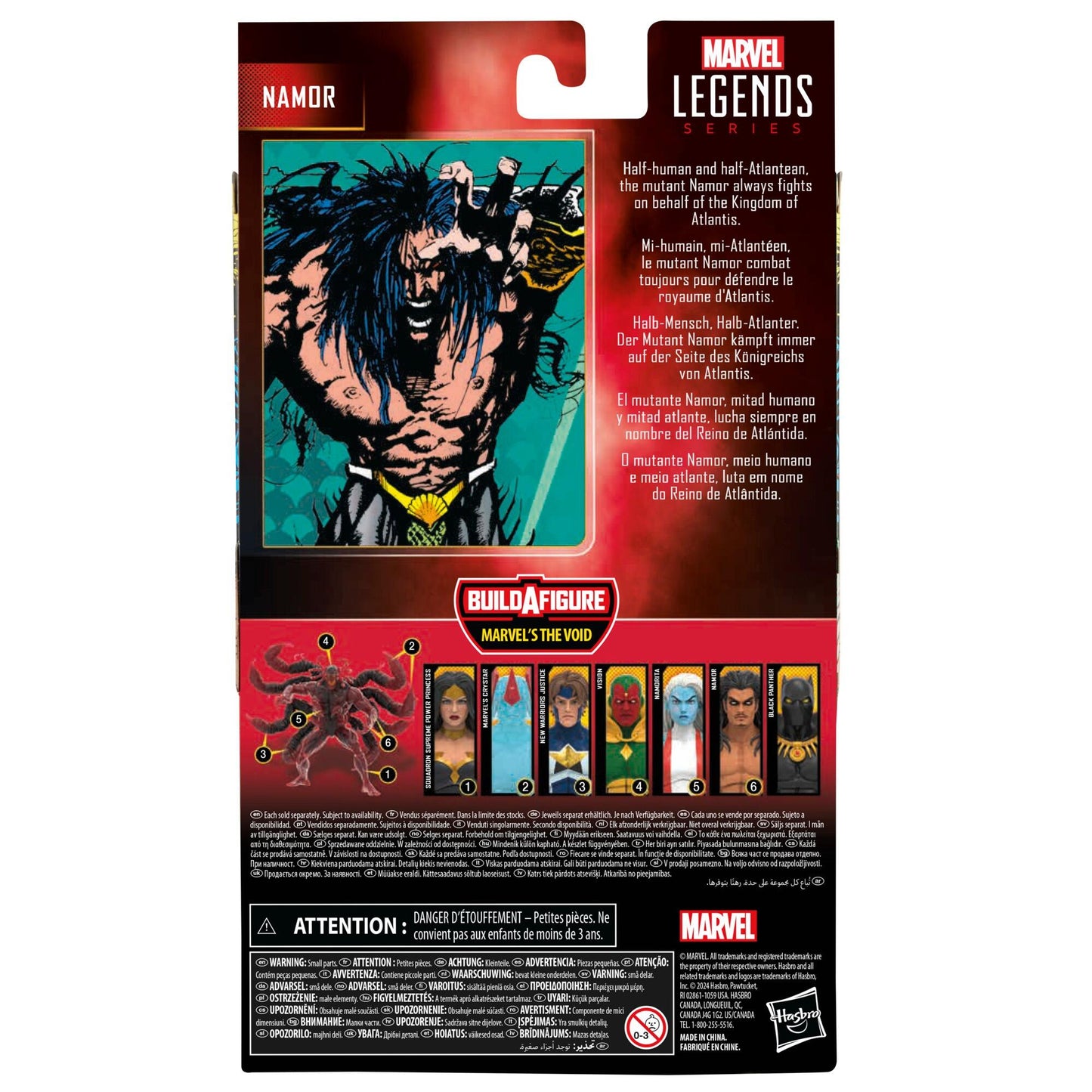 Marvel Legends 6 Inch Classic Action Figure Wave 2 - Namor