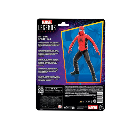 Marvel Legends 6 Inch Spider-Man Retro Action Figure Wave 4 - Spider-Man (Last Stand)