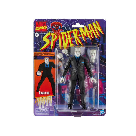 Marvel Legends 6 Inch Spider-Man Retro Action Figure Wave 4 - Tombstone