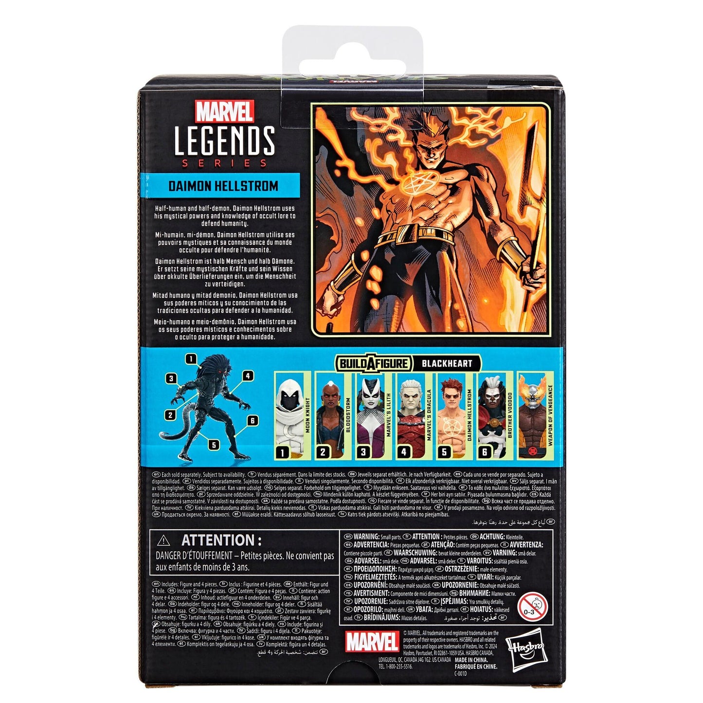 Marvel Legends 6 Inch Action Figure Strange Tales Wave 1 - Daimon Hellstrom