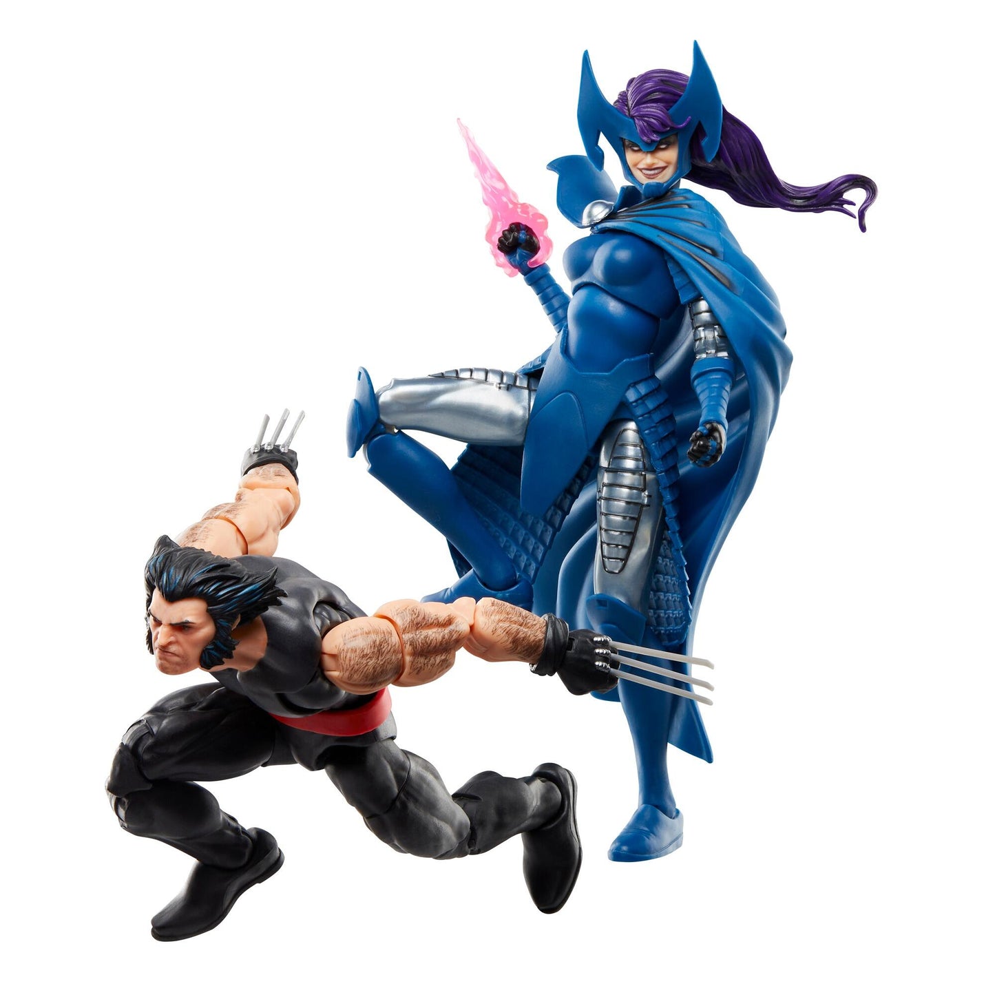 Marvel Legends Wolverine 50th Anniversary Action Figure Twin Pack - Wolverine & Psylocke