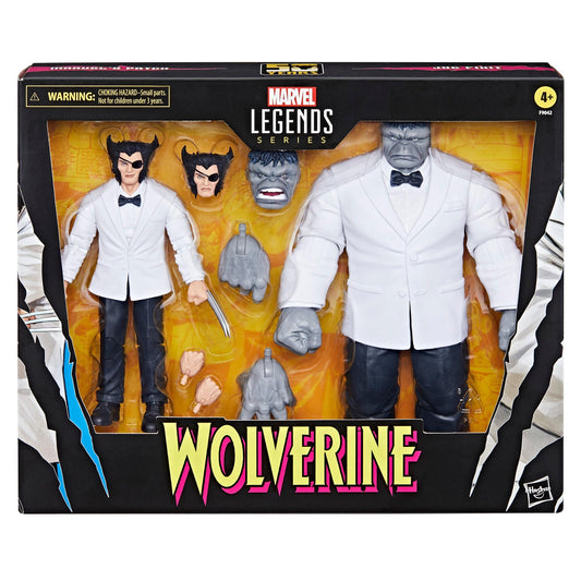 Marvel Legends Wolverine 50th Anniversary Action Figure Twin Pack - Marvel's Patch & Joe Fixit