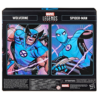 Marvel Legends Fantastic 4 Action Figure Twin Pack - Wolverine & Spider-Man