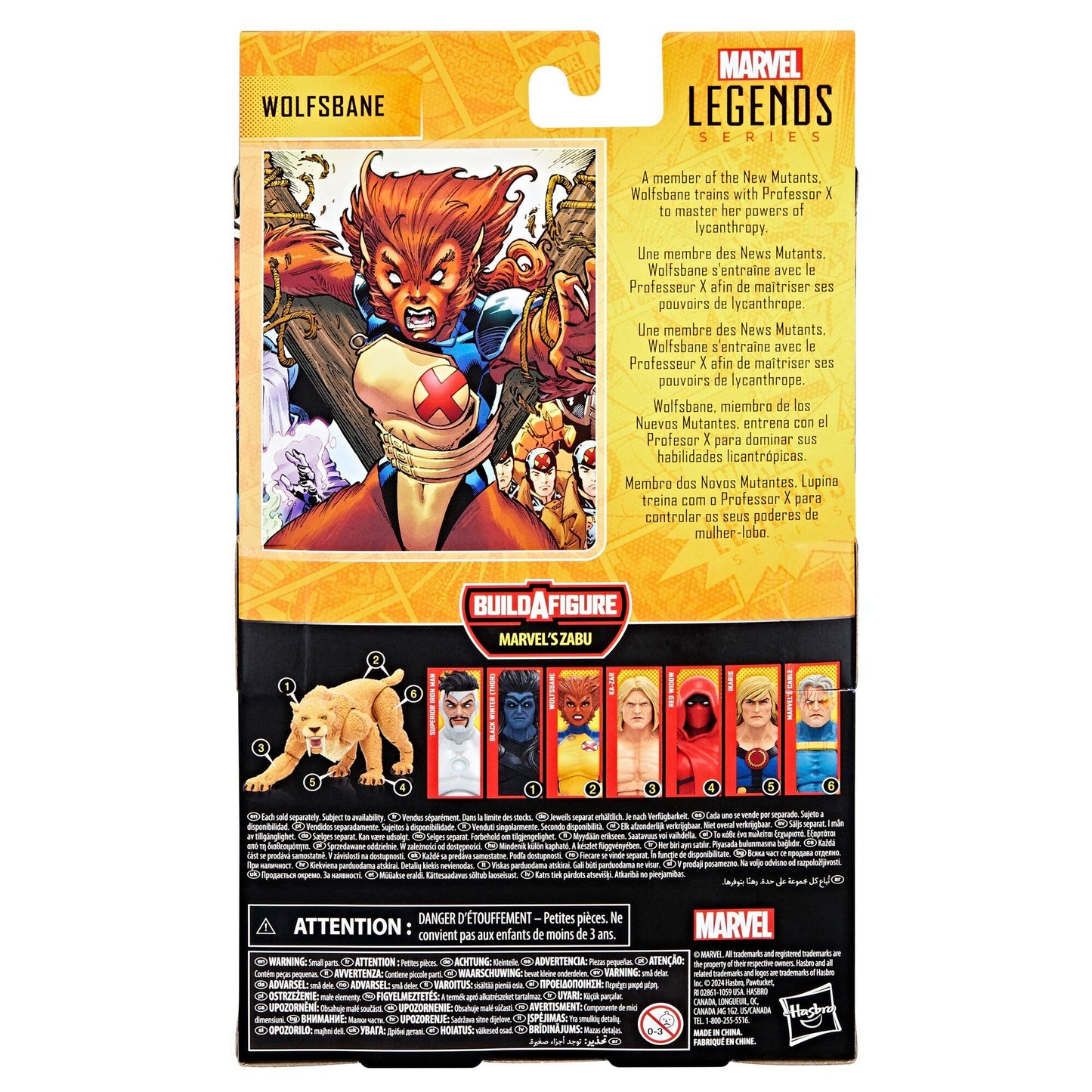 Marvel Legends 6 Inch Classic Action Figure Wave 3 - Wolfsbane