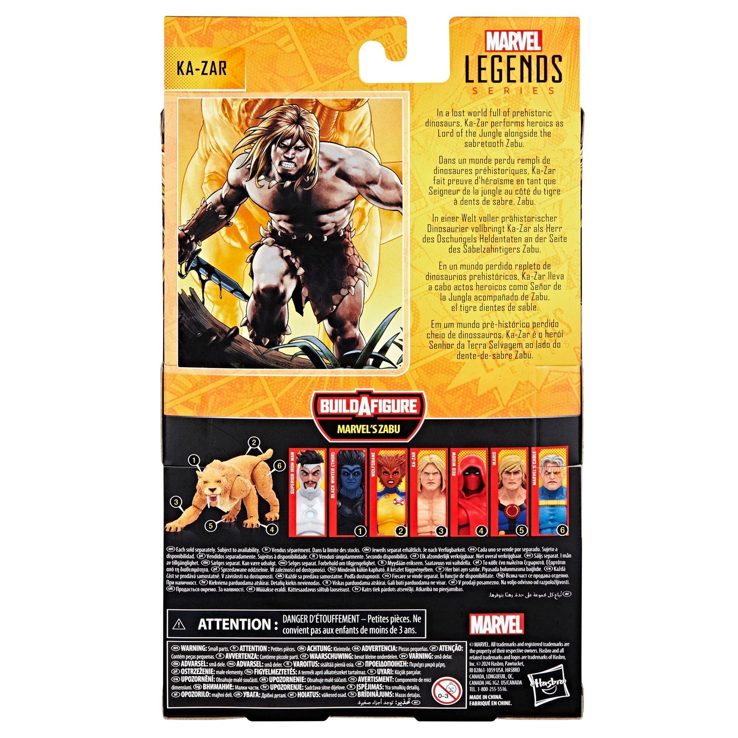 Marvel Legends 6 Inch Classic Action Figure Wave 3 - Ka-Zar