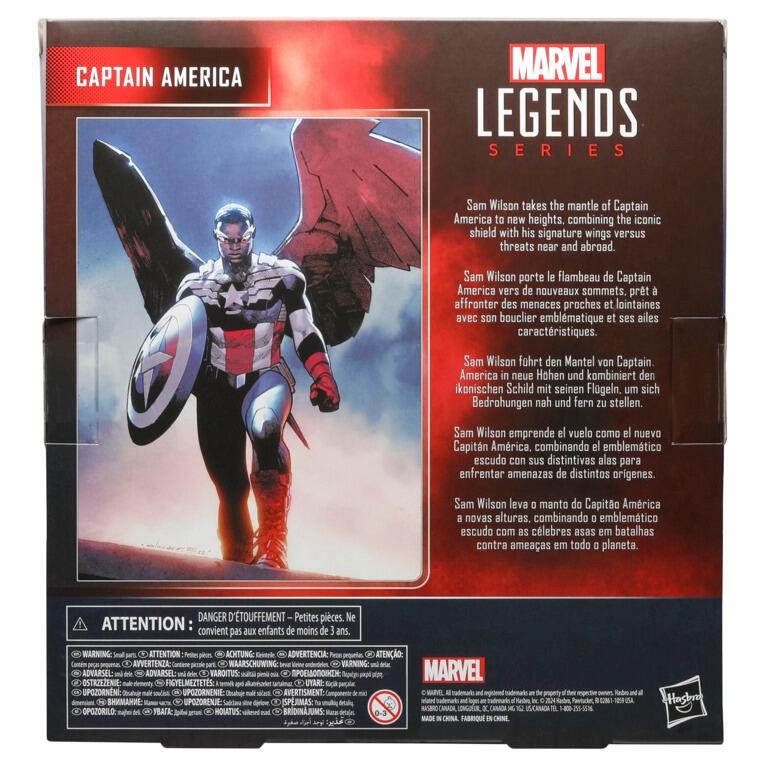Marvel Legends Captain America Deluxe Action Figure - Captain America
