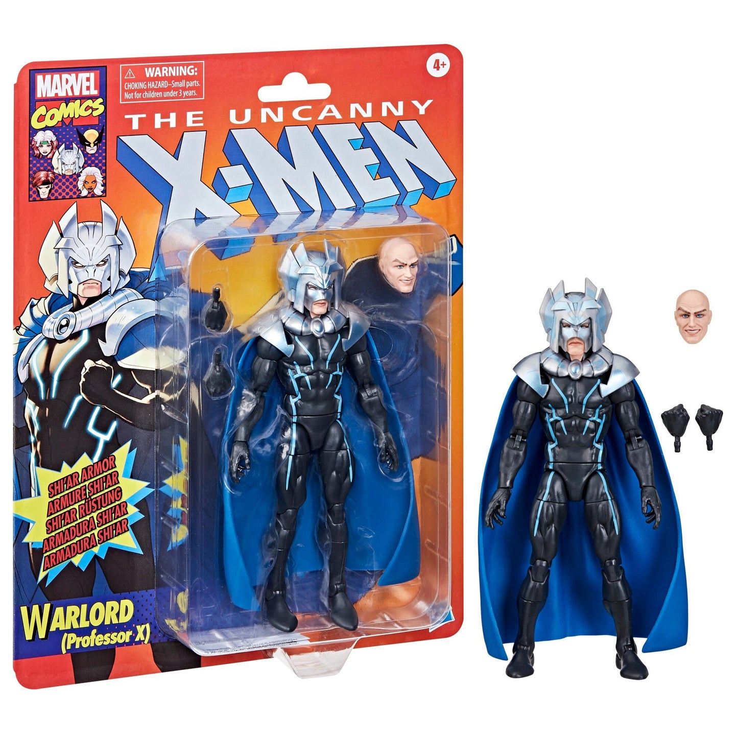Marvel Legends X-Men Retro 6 Inch Exclusive Action Figure - Warlord (Professor X)