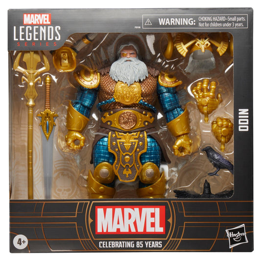 Marvel Legends 85th Anniversary 6 Inch Deluxe Action Figure - Odin **With Exclusive Art Card**