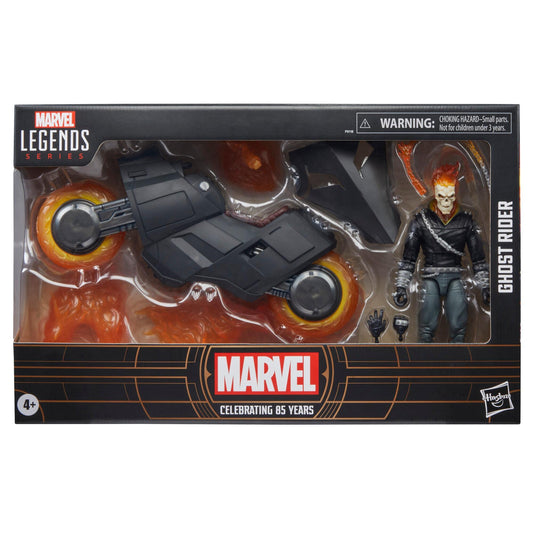 Marvel Legends 85th Anniversary 6 Inch Exclusive Action Figure With Bike - Ghost Rider
