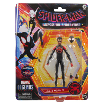 Marvel Legends Spider-Man Across The Spider-Verse Retro 6 Inch Action Figure Wave 2 - Miles Morales