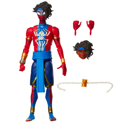 Marvel Legends Spider-Man Across The Spider-Verse Retro 6 Inch Action Figure Wave 2 - Pavitr Prabhakar