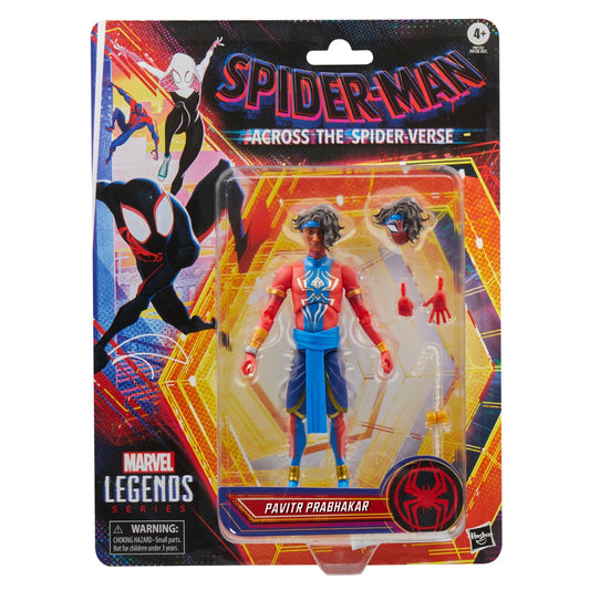 Marvel Legends Spider-Man Across The Spider-Verse Retro 6 Inch Action Figure Wave 2 - Pavitr Prabhakar