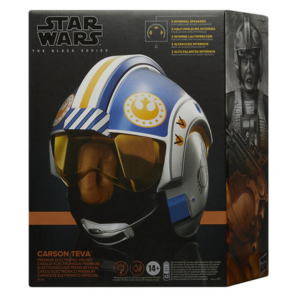Star Wars Black Series Premium Electronic Helmet - Carson Teva (X-Wing)