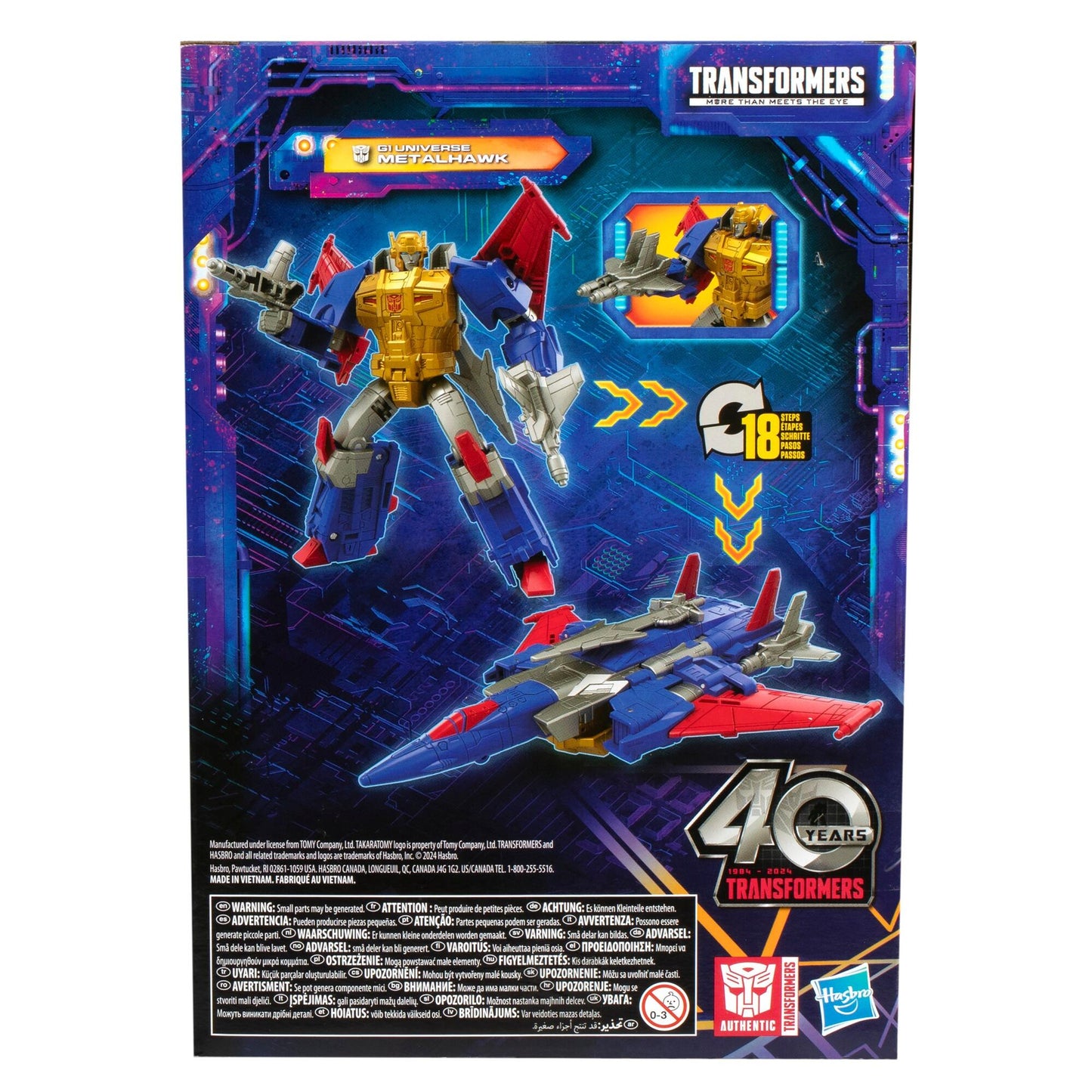 Transformers Legacy United Voyager Class Action Figure - G1 Metalhawk