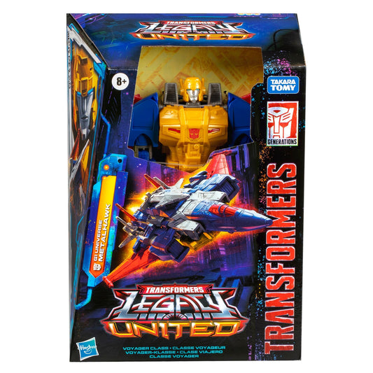 Transformers Legacy United Voyager Class Action Figure - G1 Metalhawk