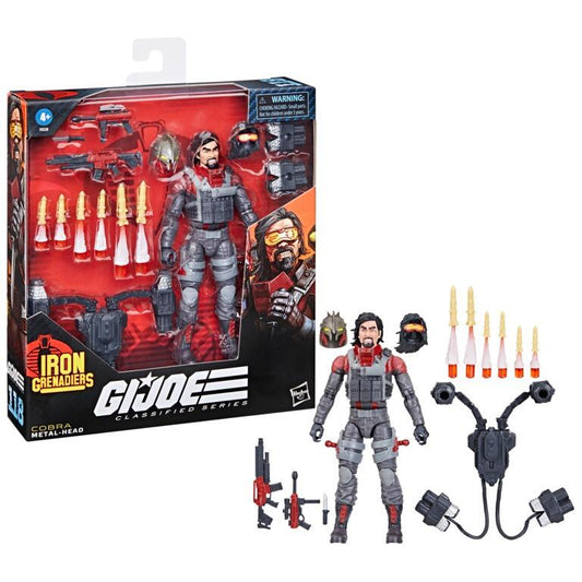 GI Joe Classified Series Action Figure - Iron Grenadier Metal-Head
