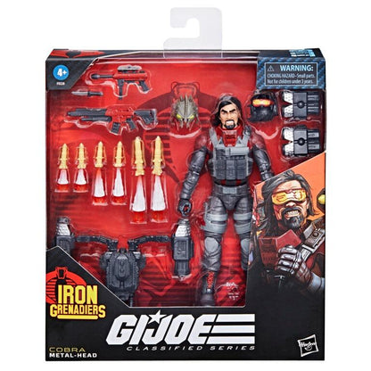 GI Joe Classified Series Action Figure - Iron Grenadier Metal-Head