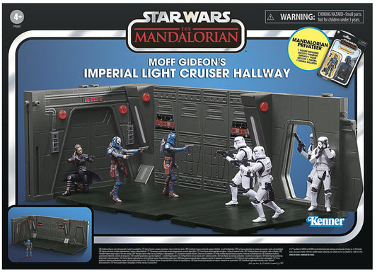 Star Wars The Vintage Collection 3.75 Inch Action Figure Playset - Moff Gideon’s Light Cruiser Hallway
