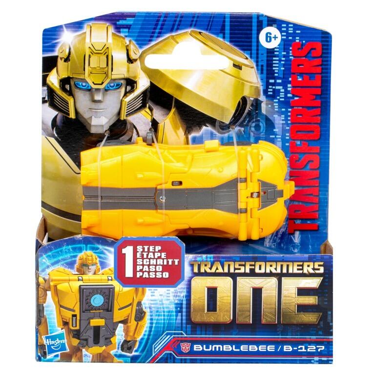 Transformers 1-Step Cog Changer 4 Inch Action Figure - Bumblebee (B-127)