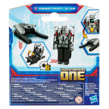 Transformers 1-Step Cog Changer 4 Inch Action Figure - Megatron (D-16)