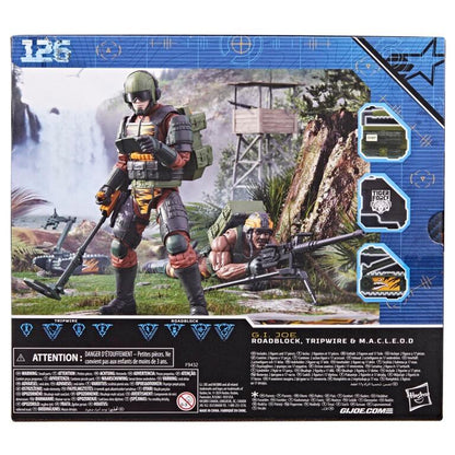 GI Joe Classified Series Action Figure 2-Pack - Roadblock, Tripwire & M.A.C.L.E.O.D.