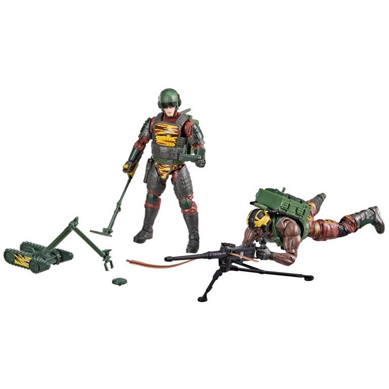 GI Joe Classified Series Action Figure 2-Pack - Roadblock, Tripwire & M.A.C.L.E.O.D.