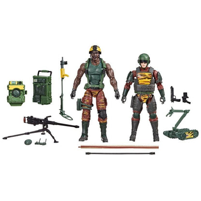 GI Joe Classified Series Action Figure 2-Pack - Roadblock, Tripwire & M.A.C.L.E.O.D.