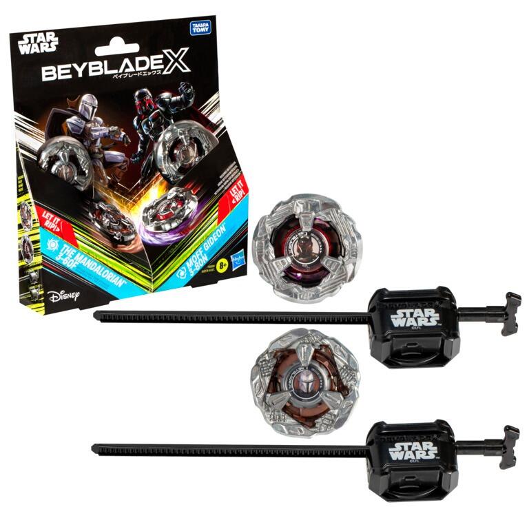 Beyblade X Star Wars - The Mandalorian 3-60F vs Moff Gideon 3-80N Multipack