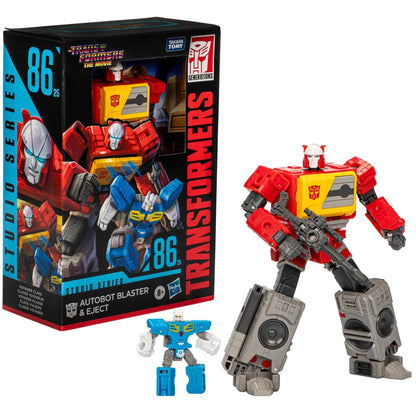 Transformers Studio Series 86 Voyager Class Action Figure - Autobot Blaster & Eject (Re-Run)