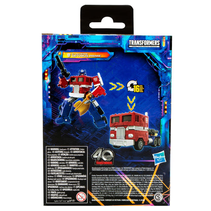 Transformers Legacy United Deluxe Class Action Figure - G1 Optimus Prime