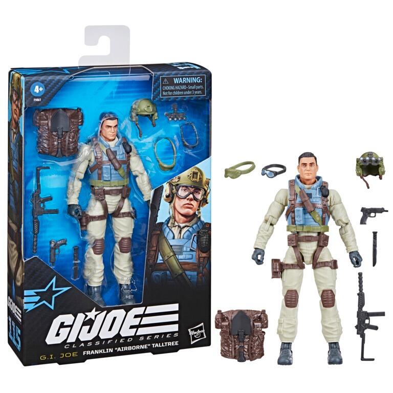 GI Joe Classified Series Action Figure - Franklin 'Airborne' Talltree