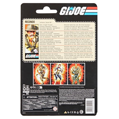 GI Joe Classified Series 6 Inch Scale Retro Cardback Series Action Figure - Recondo
