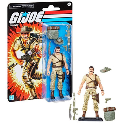GI Joe Classified Series 6 Inch Scale Retro Cardback Series Action Figure - Recondo