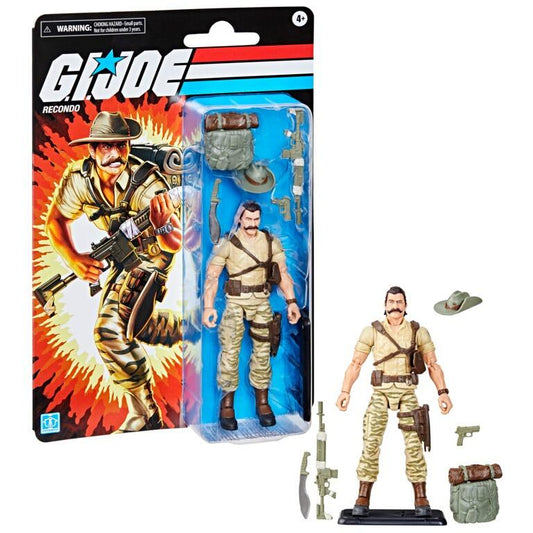 GI Joe Classified Series 6 Inch Scale Retro Cardback Series Action Figure - Recondo